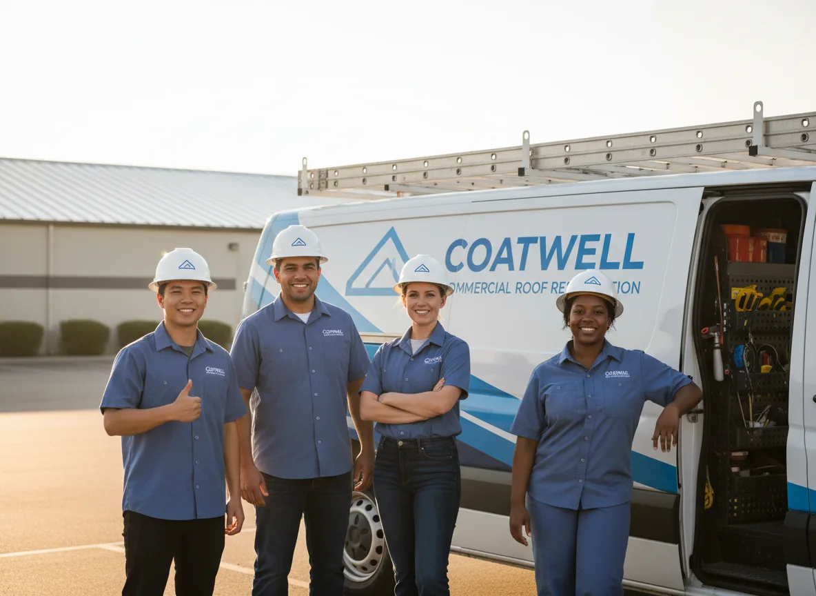Commercial roof coating company in Hopedale, IL